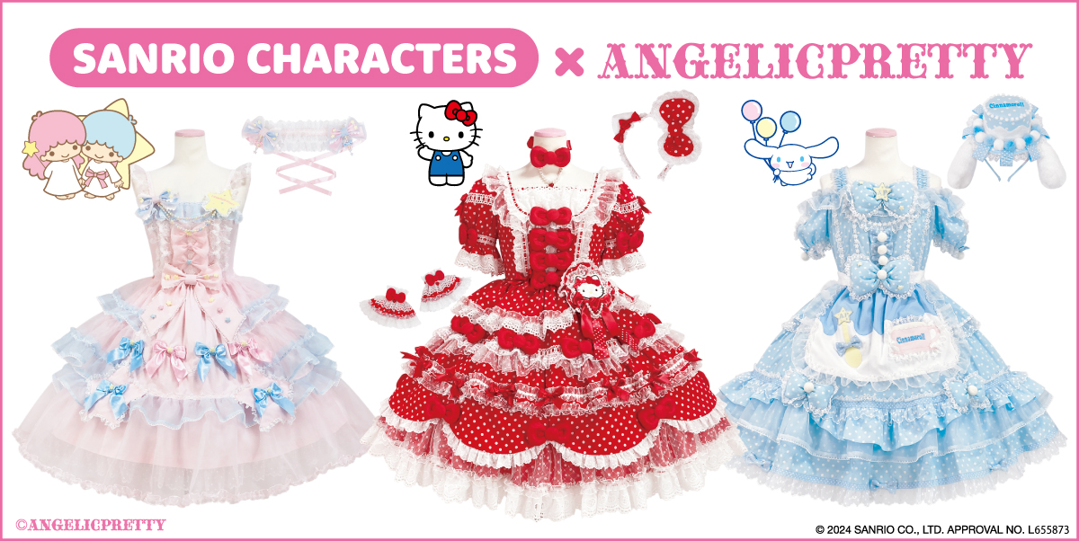 angelic pretty ロリータワンピース｜ひざ丈ワンピース