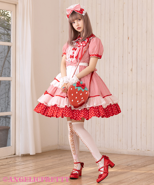 純正公式 Angelic Pretty Candy Petit Heart JSKセット - ワンピース