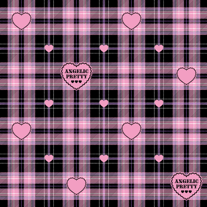 Sprinkle Heart Tartan ワンピangelic pretty