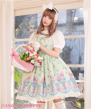 Angelic Pretty お花のジャンパースカート | vrealitybolivia.com