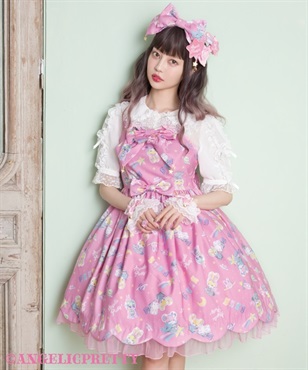 Angelic pretty Ennui Dollジャンパースカート サックス