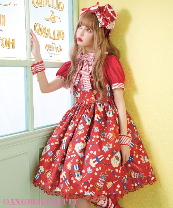 新品)Angelic Pretty DaydreamCarnival スカートアンジェリックプリティ