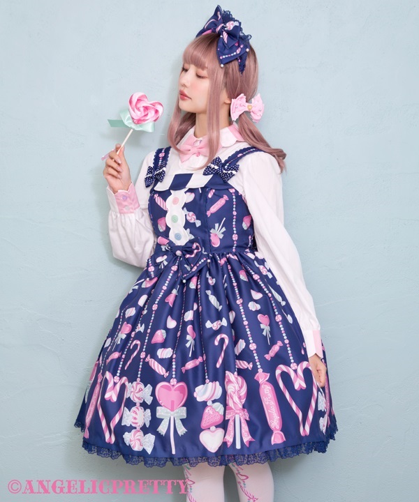 angelic pretty Fancy Candy ジャンパースカートレディース