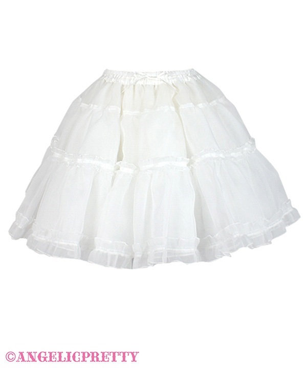 オーガンジーパニエ(シロ)