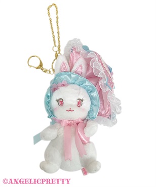 Ohanami Bunnyぬいぐるみチャーム(シロ)
