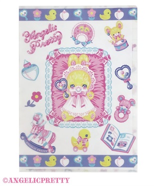 Baby Toysクリアファイル(シロ)