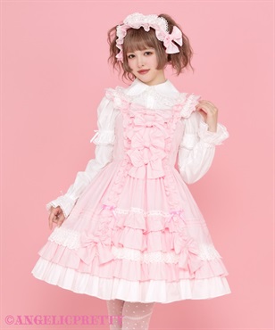 Sweetフリルジャンパースカート