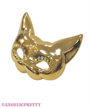 Masquerade Catリング(ゴールド)