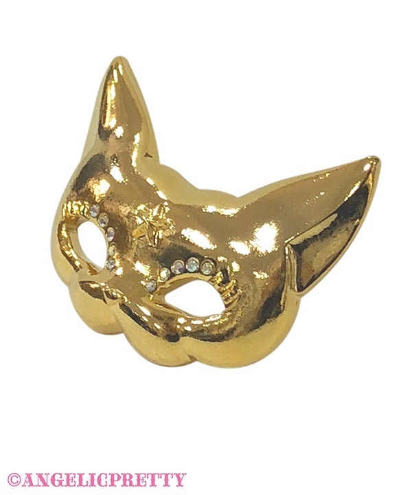 Masquerade Catリング(ゴールド)