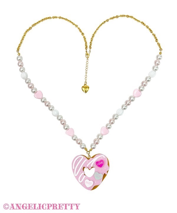 Heart Fancyドーナツネックレス