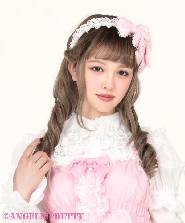 ぷくぷくトリプルリボンカチューシャ
