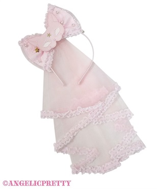 Masquerade Catカチューシャ(ピンク)