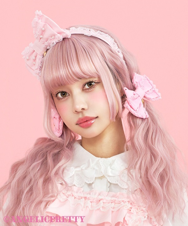 パールおしゃまリボンカチューシャ