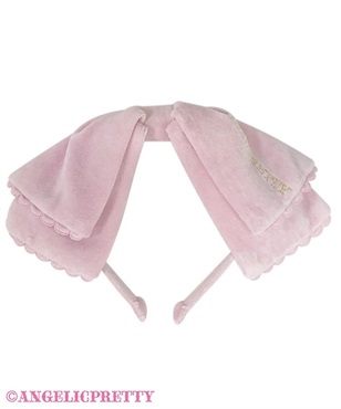 Velvet Dollリボンカチューシャ(ピンク)