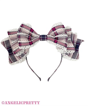 ミルフィーユカチューシャ(ピンク)