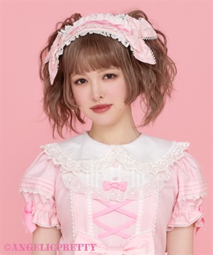 スピンドルリボンドールヘッドドレス