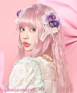 Lacy PansyクリップSet