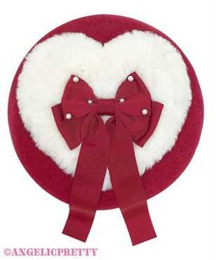 ふわふわHeartベレー(ワイン)