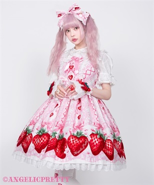 Decoration Strawberryジャンパースカート