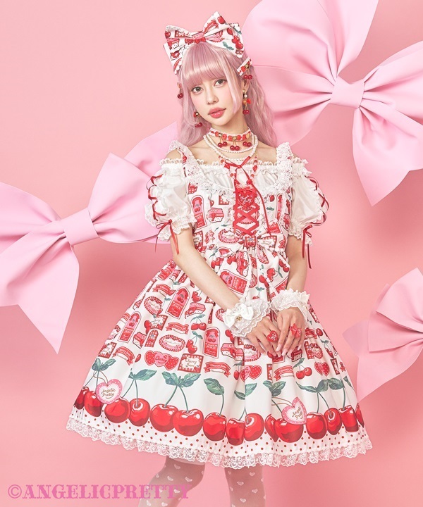 Cherry Jam Labelジャンパースカート