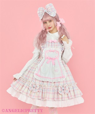 Sugaryタータンチェックジャンパースカート