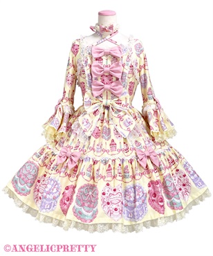 Happy Cakes Dress(イエロー)