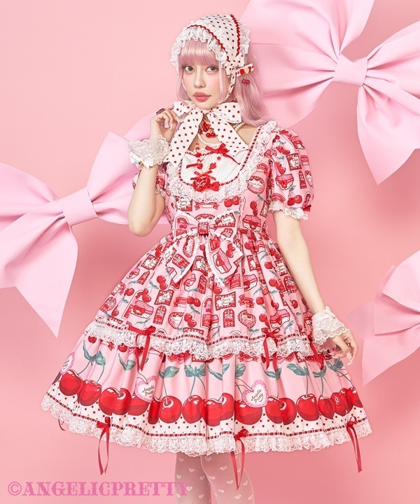 Cherry Jam Labelワンピース