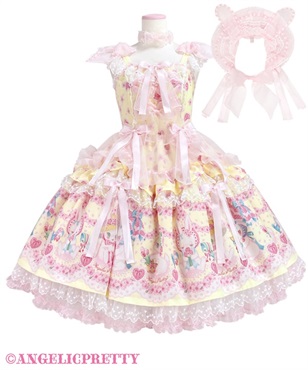 Ohanami Bunny Dress Set(イエロー)