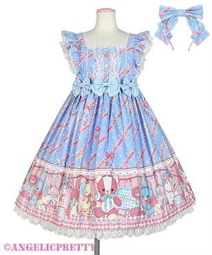 MELODY TOYSジャンパースカートSet(サックス)