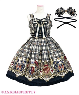 リリカルバニーCollegeジャンパースカートSet(アイボリー)