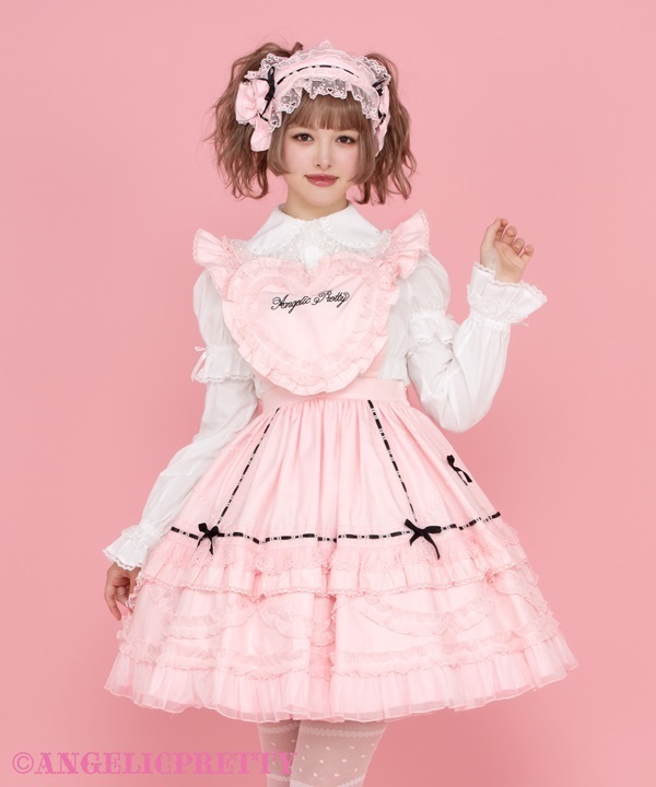 Angelic Pretty ピンクゴスロリドレス Cutie Spica Dress Set by Angelic Pretty