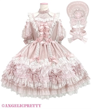 Brilliant Rose Dress Set(ピンク)