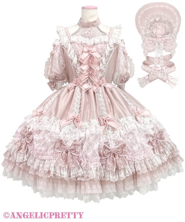Brilliant Rose Dress Set(ピンク)