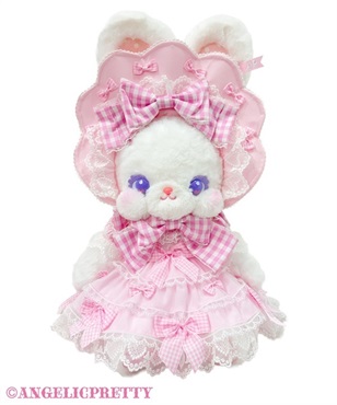  Bunny Ribbon Parfaiteriaリリカルバニーリュック(シロ×ピンク)