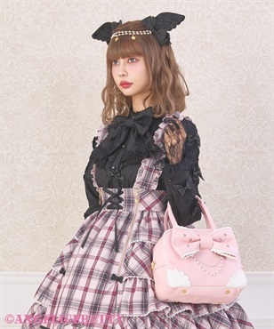 宝石リボンショルダーバッグ