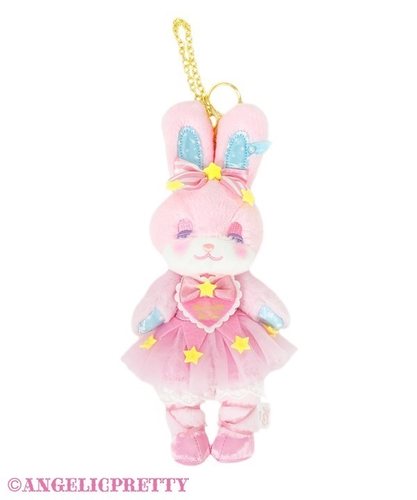 Pastel Toys Theaterリリカルバニーぬいぐるみチャーム(ピンク)