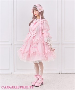 Airy Heart Frillジャンパースカート