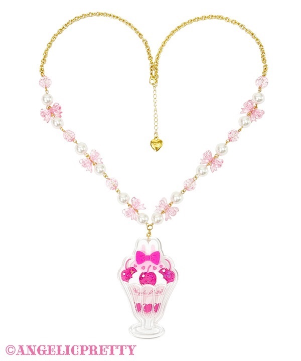 Bunny Ribbon Parfaiteriaネックレス