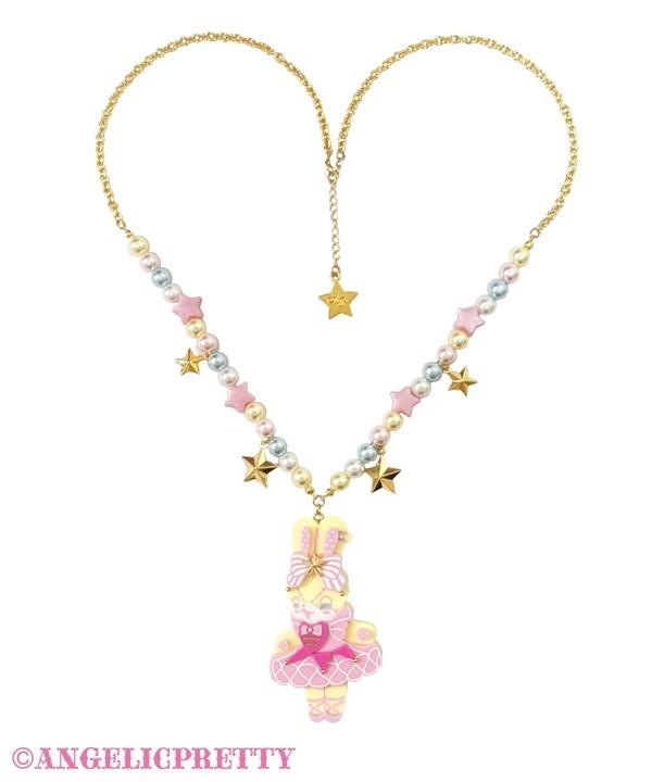 Pastel Toys Theaterリリカルバニーネックレス(イエロー)