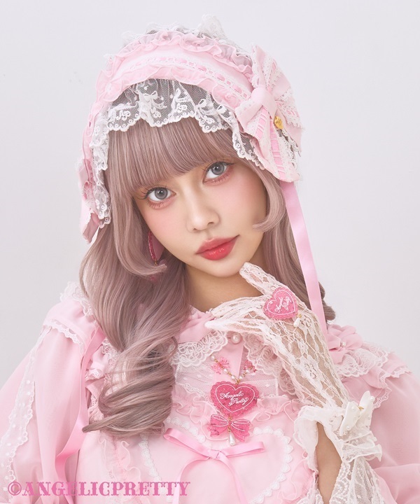 はしごレースフリルヘッドドレス