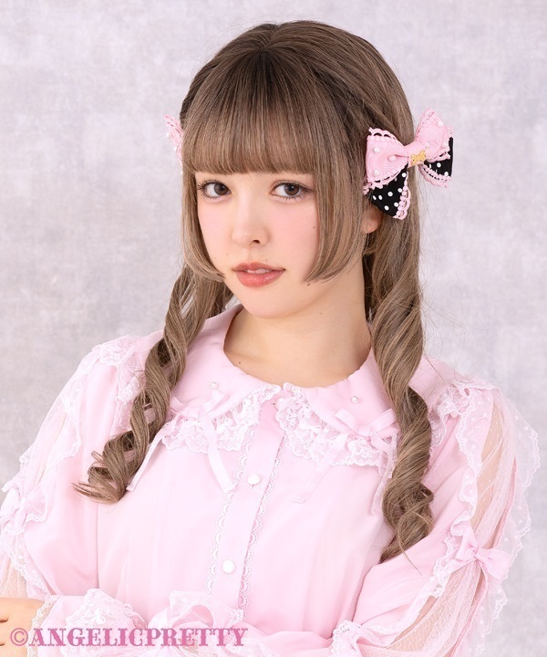 DotおしゃまリボンクリップSet