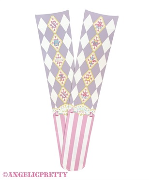 Pastel Toys Theaterオーバーニー(ラベンダー)