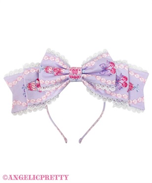 Bunny Ribbon Parfaiteriaカチューシャ(ラベンダー)