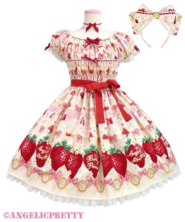 【受注商品2026年12月発送予定】Melty Berry PrincessワンピースSet