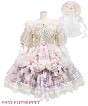 Into a Dream Carnival Dress Set(アイボリー)