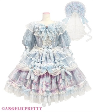 Into a Dream Carnival Dress Set(サックス)