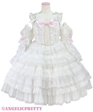 Fantastic Tutu Dress Set(シロ)