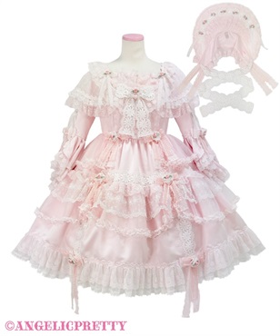 Dreamy Flower Dress Set(ピンク)