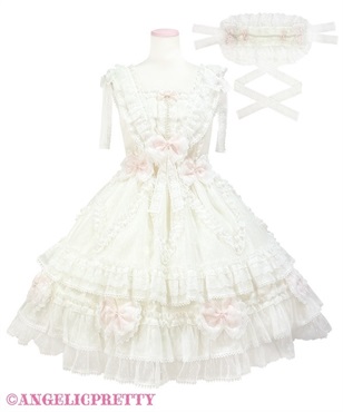 Dreamy Papillon Dress Set(アイボリー)
