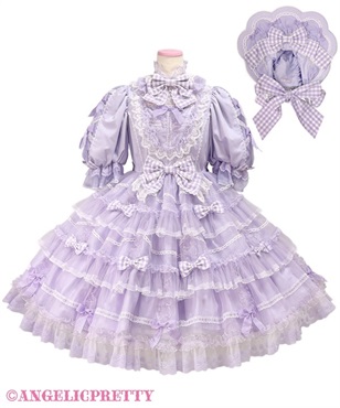 Ribbon Parfaiteria Dress Set(ラベンダー)